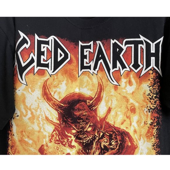 Iced Earth men's t-shirt. Size L. Short sleeve - Picture 2 of 3